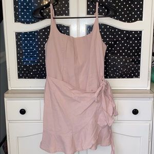 mini wrap dress